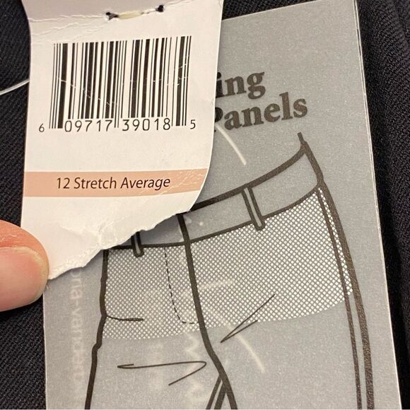 Gloria Vanderbilt trousers slacks dress plants side zip slimming stretch -12 - Picture 12 of 15